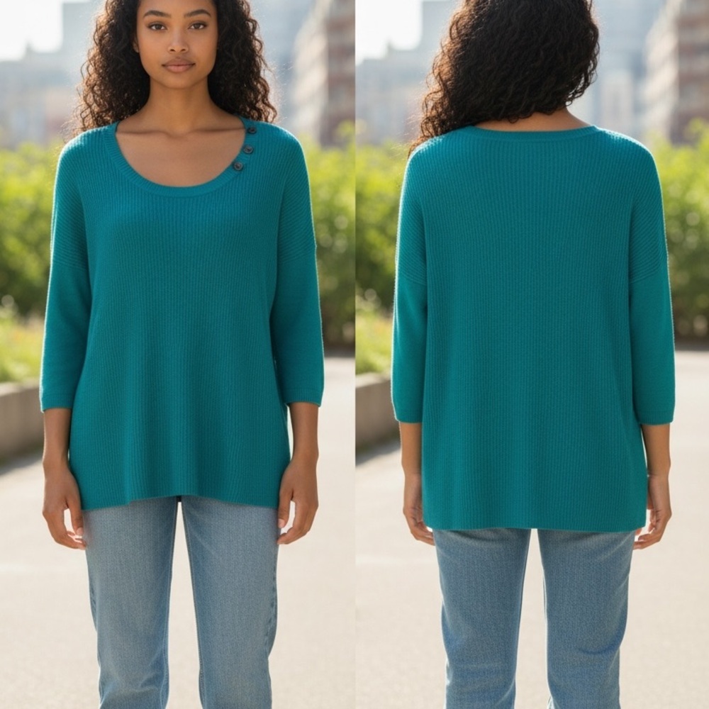 Avenue Teal Women's Sweater size 18/20